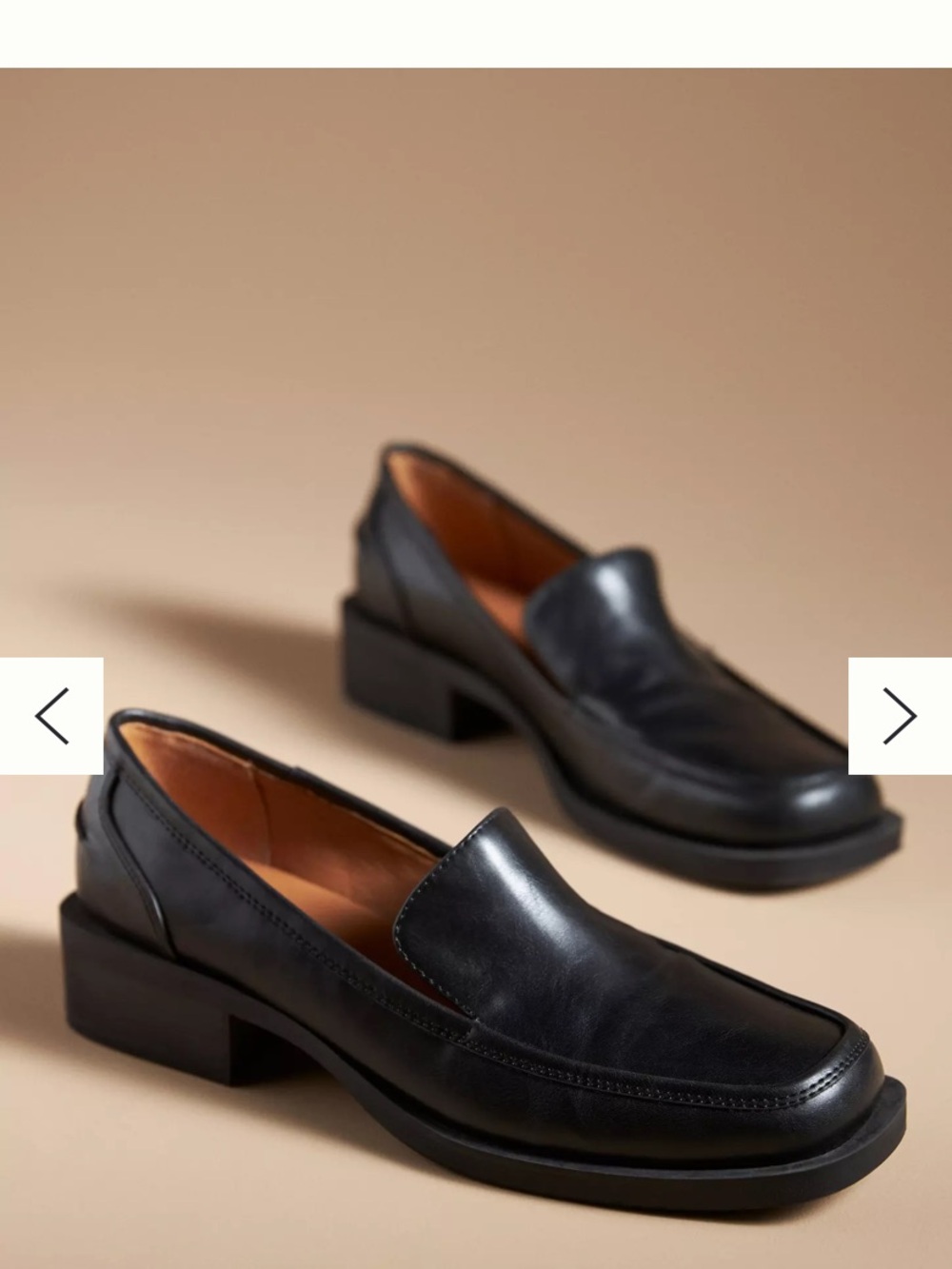 Coconuts by Matisse Black Leather Women's Slip-On Loafers